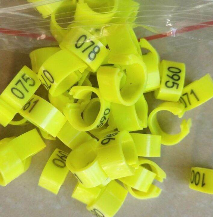 CLIP RING for pigeon with numbers sold by 5pcs Lazada PH