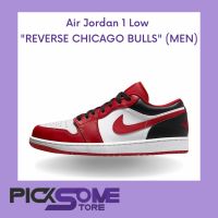 พร้อมส่ง ของแท้ รองเท้า Nike Air Jordan 1 Low REVERSE CHICAGO BULLS