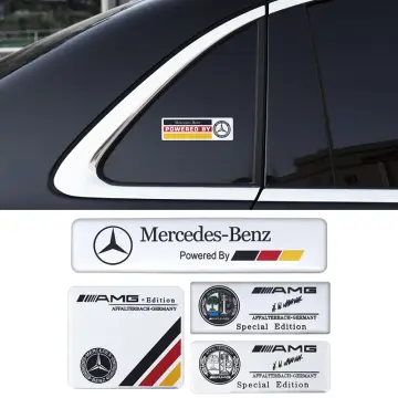 Tem AMG cực đẹp theo xe  Tem 3 lớp cho xe Mercedes AMG