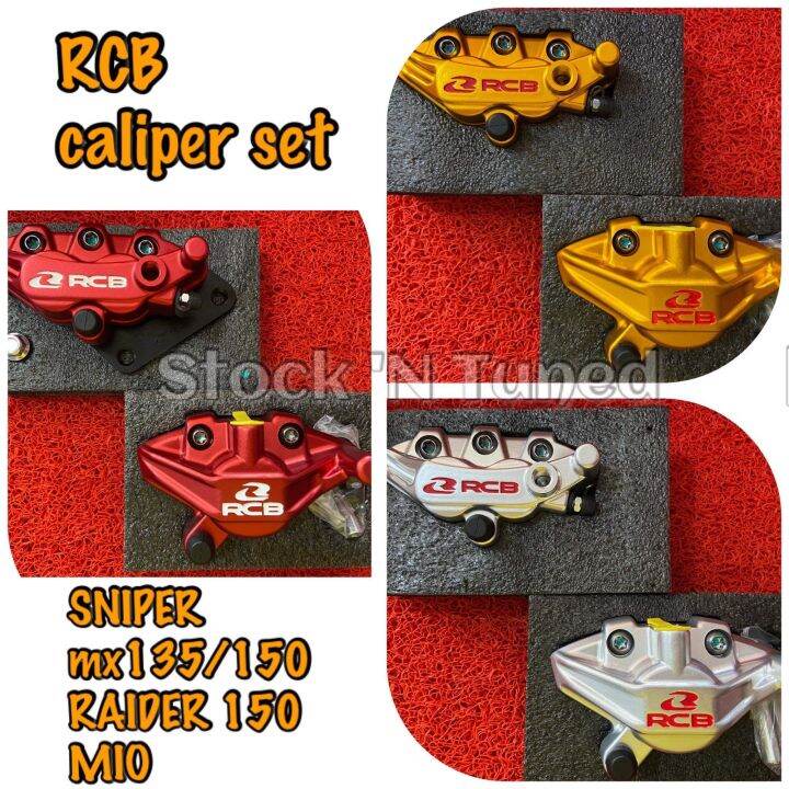Rcb brake caliper set for sniper mx 135 and mx 150 Lazada PH