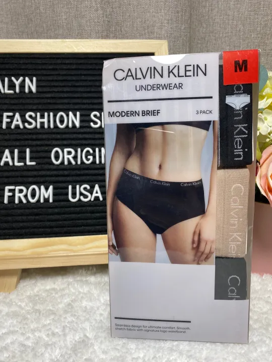 Calvin Klein Underwear Modern Brief for Women 3-pack | Lazada PH