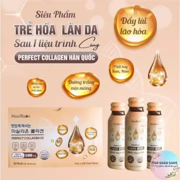 Cách sử dụng Nước uống Collagen Perfect Collagen X3 Masilraon Hàn Quốc là như thế nào?
