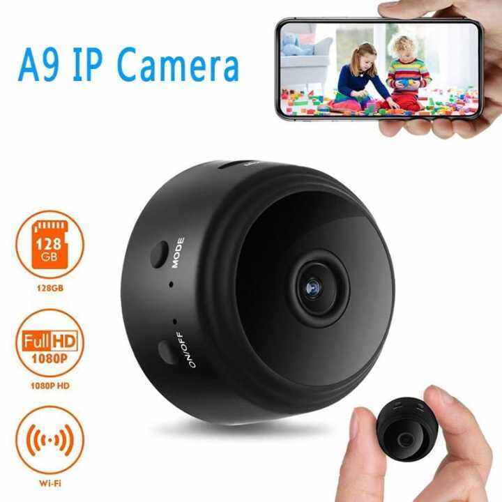 SR - Camera Wireless A9 Mini Camera WiFi HD 1080P Mini Camera Smart ...