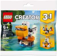 LEGO® Creator Pelican 3 in 1 Polybag 30571 - (เลโก้ใหม่ ของแท้ ?%  พร้อมส่ง)