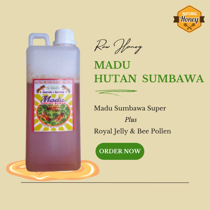 Madu Hutan Sumbawa 1 Kg Raw Honey 1 Kg Lazada Indonesia