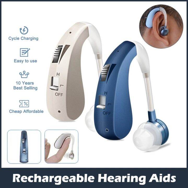 Laiwen Hearing Aid USB Rechargeable Digital Invisible Hearing Loss