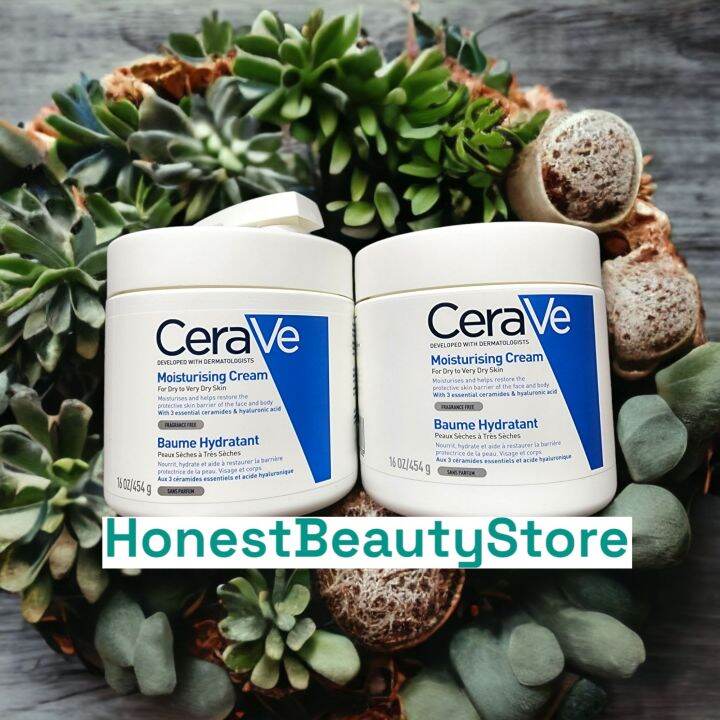 [Expiry 2025] Cerave Moisturising Cream 454g with Pump/ Without Pump