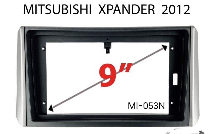 หน้ากากวิทยุ MITSUBISHI X-PANDER ปี2012-2021 สำหรับเปลี่ยนจอ Android player9"