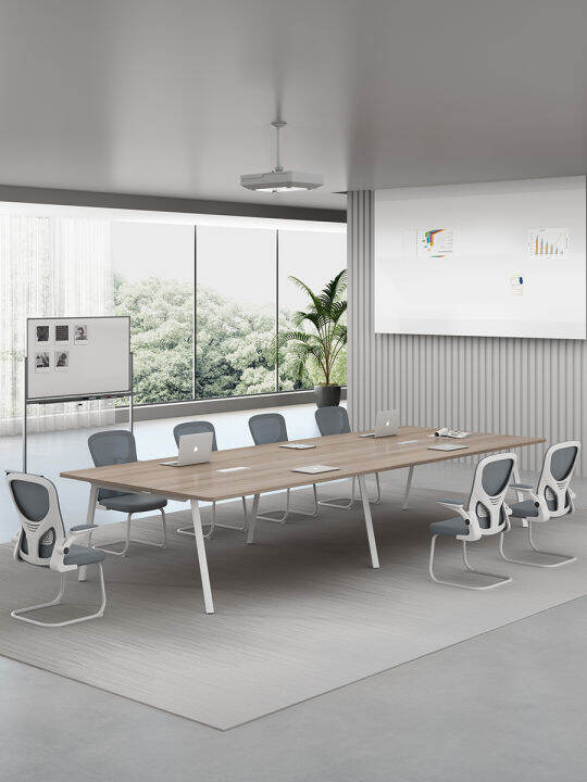 Office Desk Meeting Conference Table Strip Long Table Simple Modern Conference Room Workbench
