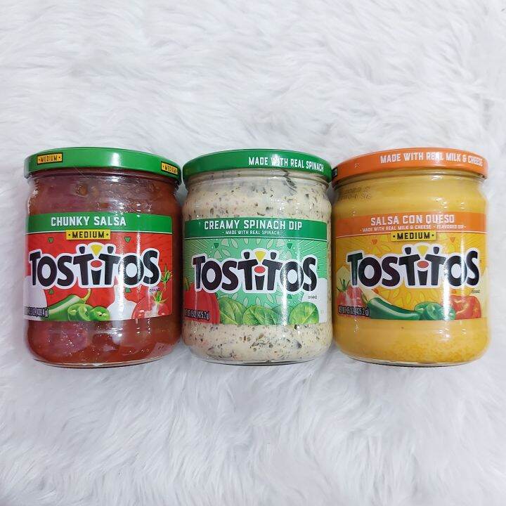 Tostitos Spinach/Cheese/Salsa Nacho Dip 425.5g | Lazada PH