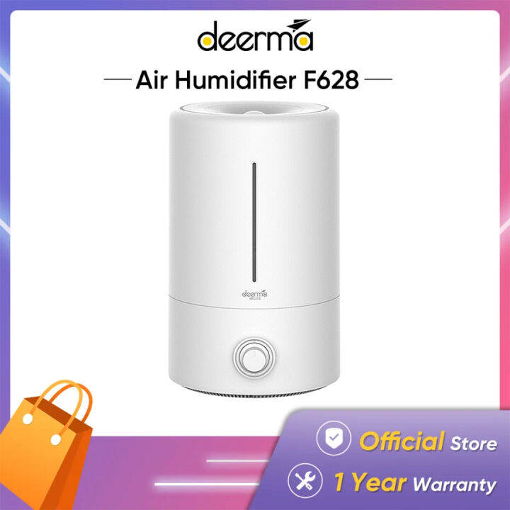 Deerma Humidifier F628 5L Ultrasonic Air Humidifier Low Noise With