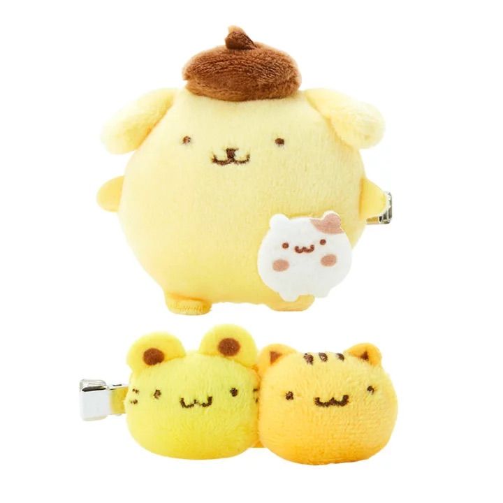 กิ๊บติดผม-ปอมปอมปุริน-pompompurin-sanrio