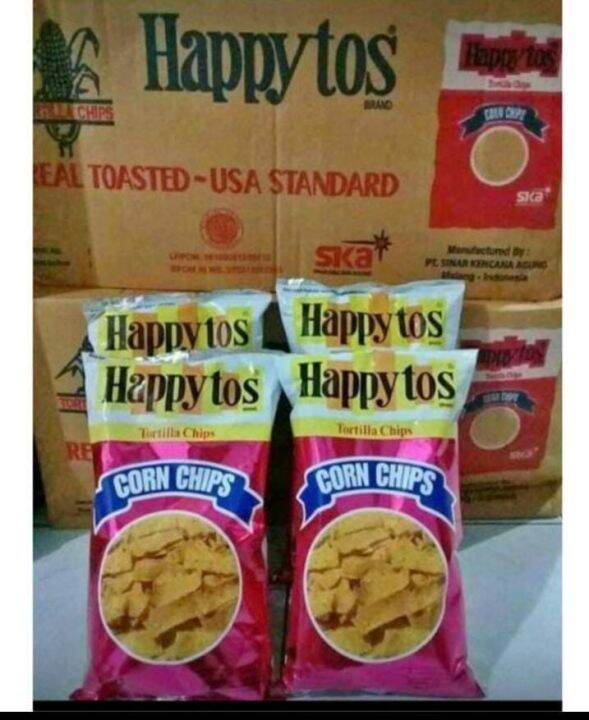 Happy Tos Tortilla Chips Merah 160gr Lazada Indonesia