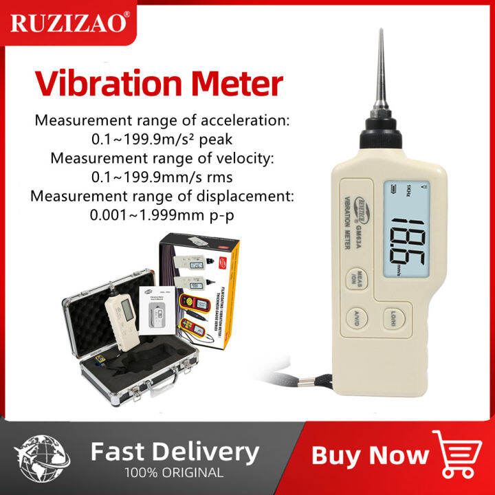 Vibration Meter High sensitivity probe for accurate measurement