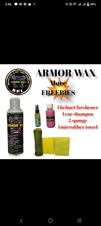 Armor Wax for Matte and Glossy | Lazada PH