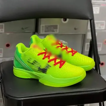 Neon yellow store basketball shoes