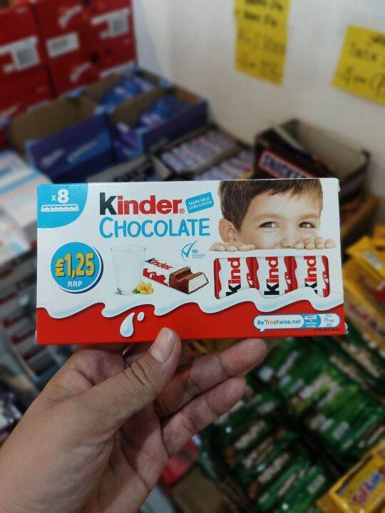 Kinder Chocolate x8 100g Lazada PH