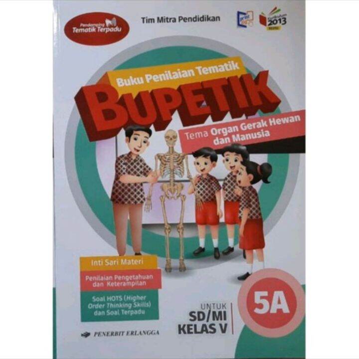 BUKU BUPETIK 5A SD/MI KELAS 5 PENERBIT ERLANGGA | Lazada Indonesia