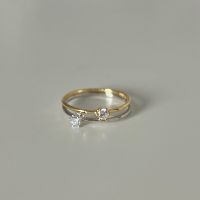 A.piece แหวนเงินแท้ [all silver 925] handcrafted diamond ring