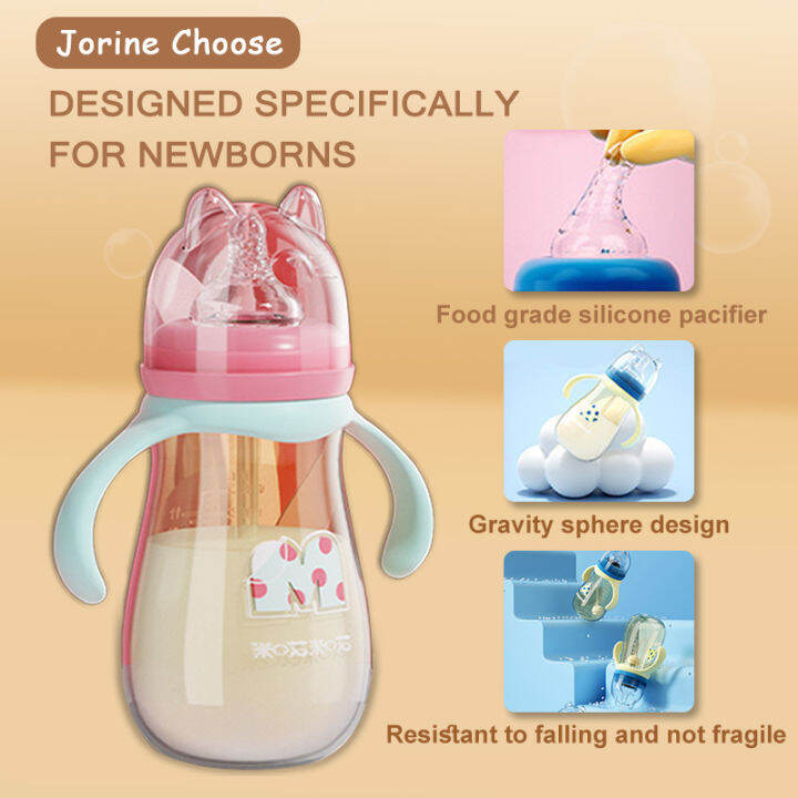 【Easy to grip】JC Baby Feeding Bottle Baby Water Bottle Drinking Bottle