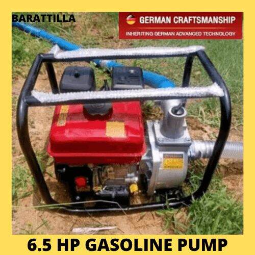 Water pump agricultural gasoline engine water pump 6.5HP 4stroke 3