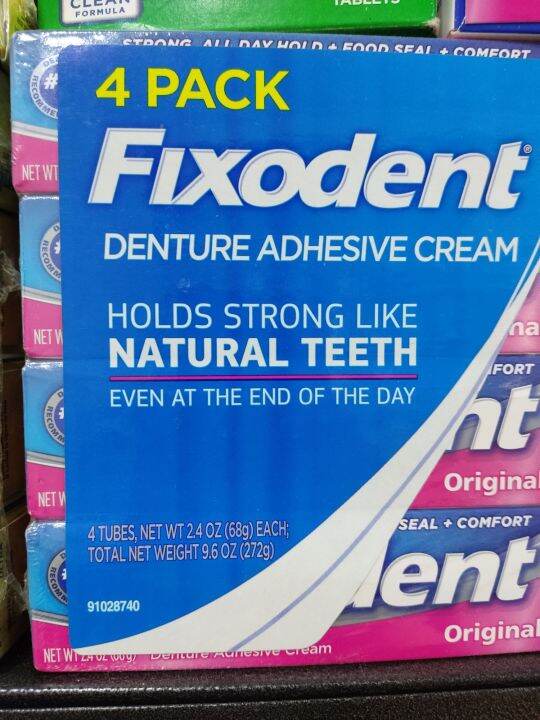 FIXODENT denture adhesive cream Lazada PH