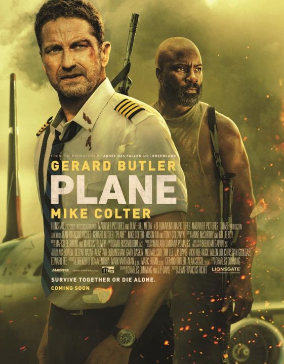 [DVD HD] Plane ดิ่งน่านฟ้าเดือดเกาะนรก : 2023 #หนังฝรั่ง (พากย์อังกฤษ/ซับไทย-อังกฤษ) แอคชั่น ทริลเลอร์