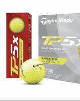 ลูกกอล์ฟมือ1 Taylor Made PT5X New Golf Ball แท้100% ใน กล่องมี 3 ลูก 3 Ball