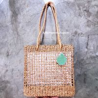 ? [พร้อมส่ง] กระเป๋า Water Hyacinth Tote Bag. ของไทย / Starbucks แท้?‼️