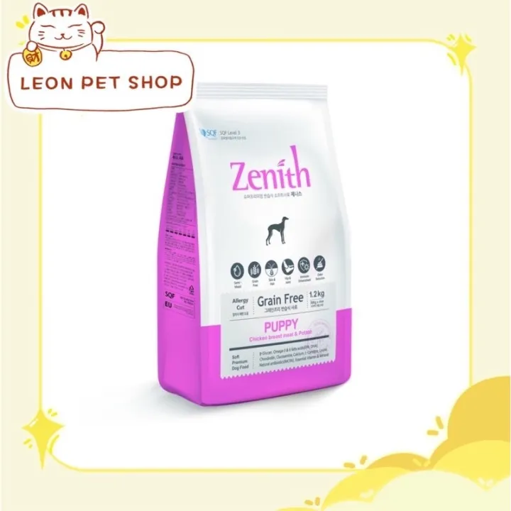 Zenith Puppy Chicken Breast Meat & Potato Soft Dog Food 1.2kg Lazada