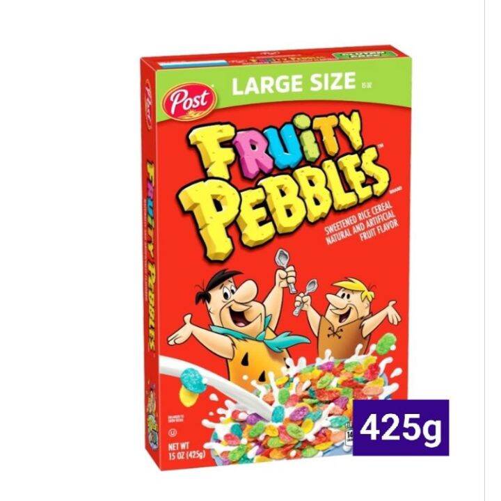 Post Fruity Pebbles Sweetened Rice Cereal 425g | Lazada PH