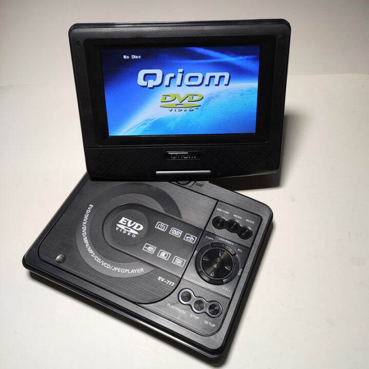 Japanese Imported 7Inch Mini Portable DVD Player AllinOne HD Mobile