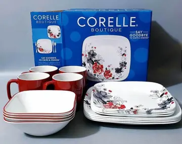 Corelle Chelsea Rose 12-pc. Dinnerware Set