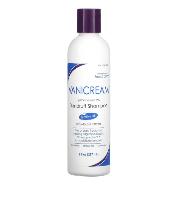Vanicream Dandruff Shampoo For Sensitive Skin 237ml Lazada