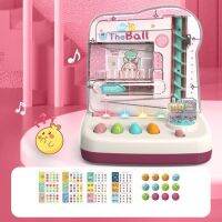 ของเล่นปริศนา Rolling Ball ของเล่นเสริมพัฒนาการ เกม Roll the Ball เรียงลูกแก้ว หลากสี ตู้เกมขนาดเล็กพกพา Interactive เกมเครื่องบอลไฟเด็ก เลขคณิตเกมของเล่นเด็ก สห0324