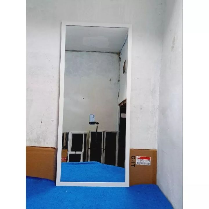 Cermin Dinding Minimalis 128x55 Cermin Gantung Full Body Cermin