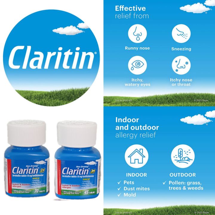 พร้อมส่ง-claritin-สินค้านำเข้าus