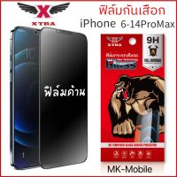 [ฟิล์มด้าน+กันเสือก] สำหรับ iPhone 14ProMax 14Pro 14Plus 14ฟิล์มกันมอง 13ProMax 13 13Pro 12 12Pro 12ProMax XR 11 XSMAX 11ProMax 6 6S 6Plus 6SPlus 7 7Plus 8 8Plus X XS XR 11Pro