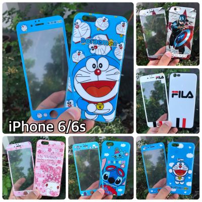 เคสและฟิล์ม iPhone 6/6s เคส iPhone 6/6s เคสฟิล์มลายการ์ตูน เคสหมีพห์ เคสมินเนี่ยน เคสโดเรม่อน เคสสติช เคสคิตตี้ เคสแมนยู เคสLiverpool เคสAdidas เคสมิกกี้เม้าส์ เคสวันพีช