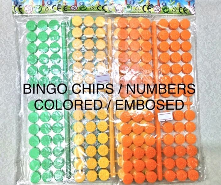 Bingo Chips Plastic colored chips Lazada PH