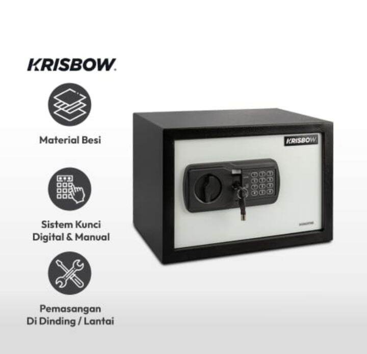 KRISBOW STEEL SAFE Brankas Besi 25et1/3 ( New 25Nek/Sce ) Lazada