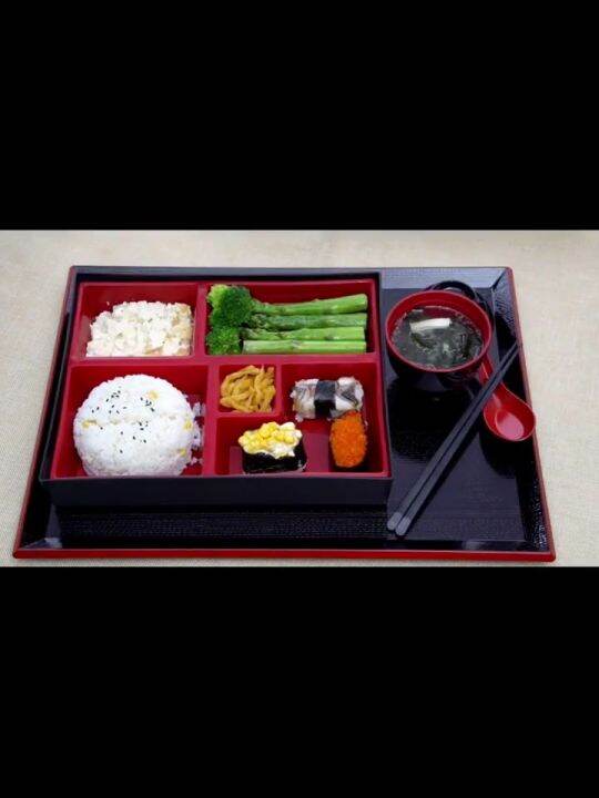 To-Go Lunch Box with Dividers and Sauce Container | Bento Box for Kids