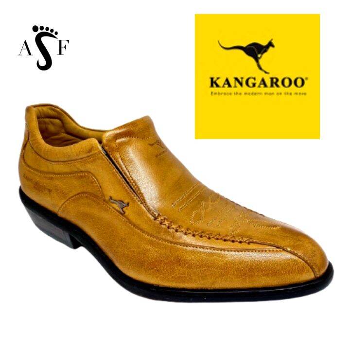 ORIGINAL Kangaroo Leather Shoes Men Formal Shoes Slip On (LEGEND) Lazada