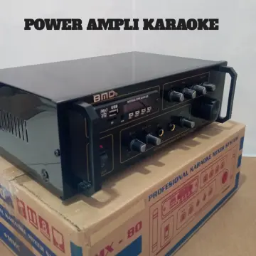 Ampli Karaoke Amplifier Rumahan Profesional Karaoke Kualitas Bagus