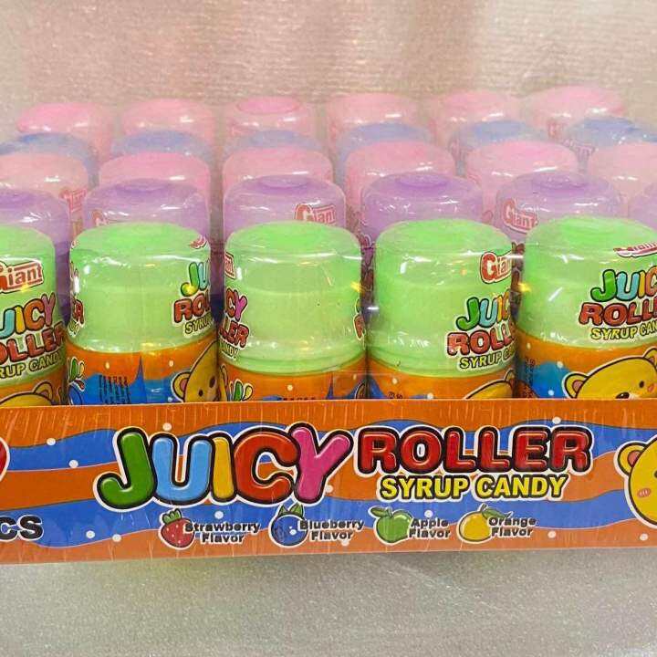 juicy roller syrup candy viral gula 30pcs roller gula syrup gula | Lazada