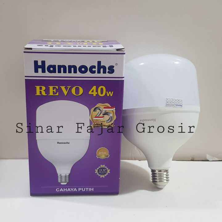 Lampu Led Hannochs Revo 40 Watt Cahaya Putih | Lazada Indonesia