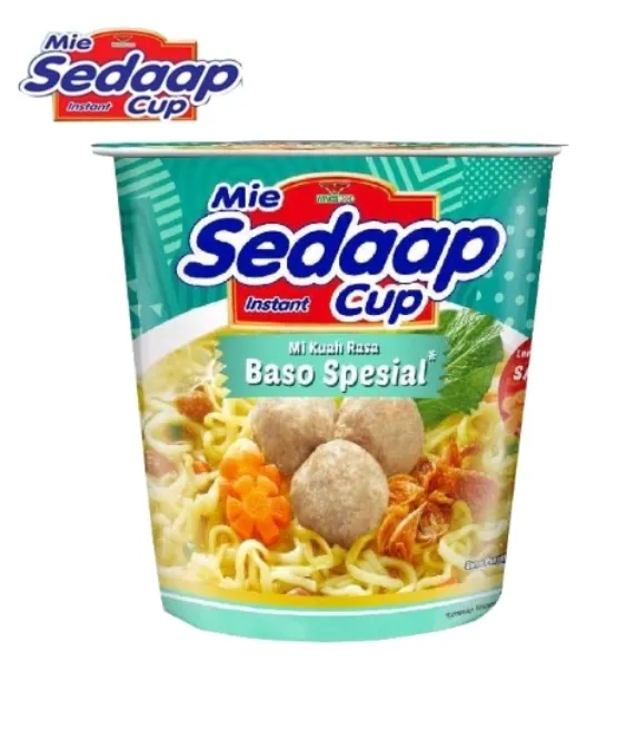 Mee Sedap Cup Mi Kuah Bakso Special 72g Lazada