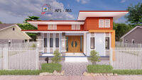 แบบบ้าน AP1-861 โมเดิร์น