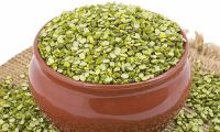 Moong green dal chilka 500gm green moong split Indian product Best qualty