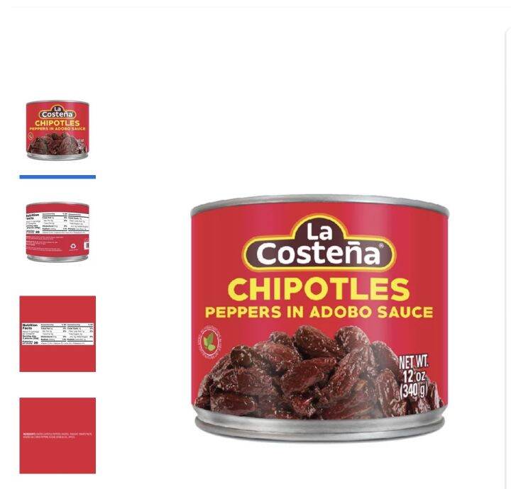 Chipotles Peppers in Adobo Sauce 340g Lazada PH